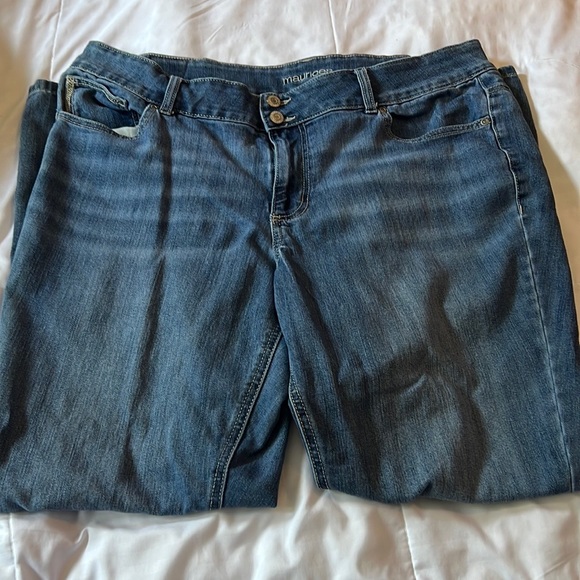 Maurices Jeans Maurices Jeans Good Work Jeans Worn Some Between Legs Size 8w Poshmark